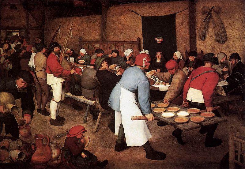 Pieter Bruegel the Elder Peasant Wedding oil painting image